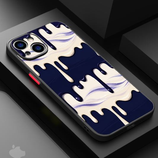 Indigo Blueberry Cheesecake Drip Cascade — Matte Lux Case