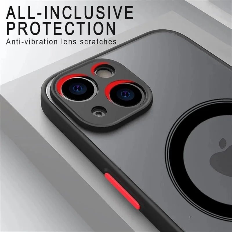 MagSafe MatteLux Armour iPhone Case (13-15) - Case X Kingdom