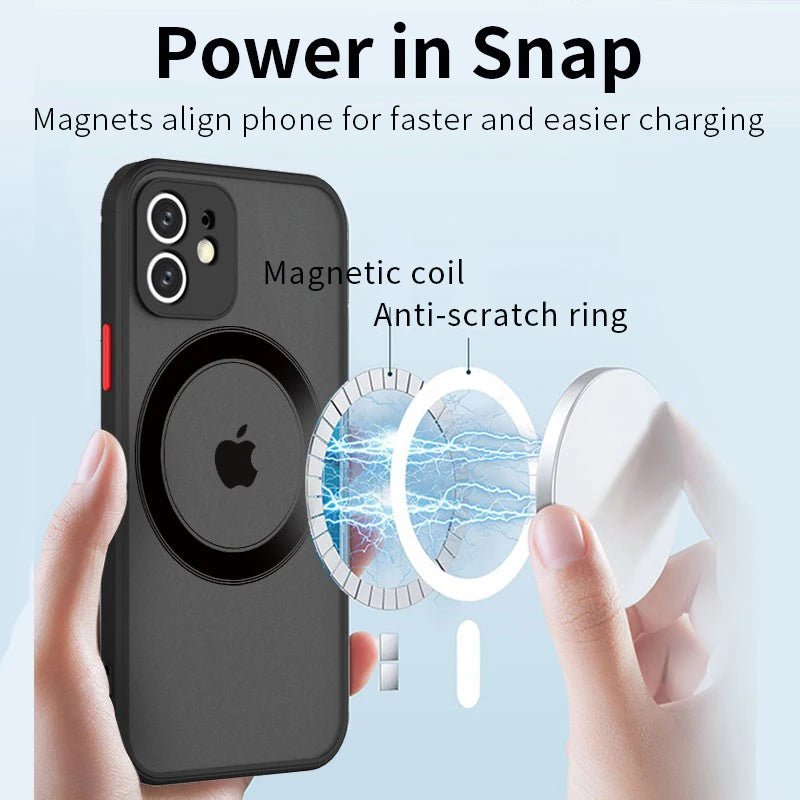 MagSafe MatteLux Armour iPhone Case (13-15) - Case X Kingdom
