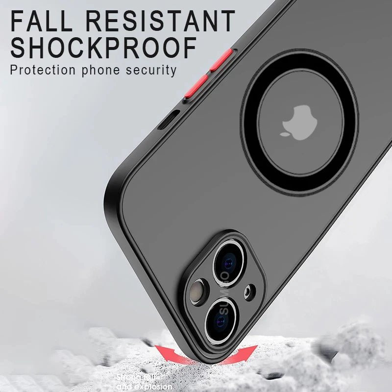 MagSafe MatteLux Armour iPhone Case (13-15) - Case X Kingdom