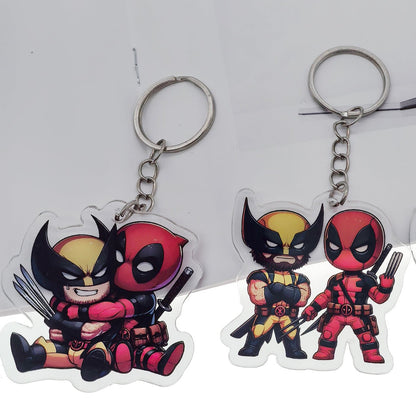 Deadpool & Wolverine Key Chains