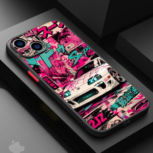 2JZ Comic Panel - Matte Lux Cases