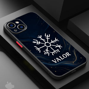 VALOR - the Vegvisir wayfinder — valor & never losing your way - Matte Lux Cases