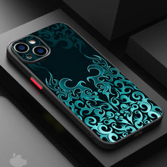 Abyssal Teal Gothic Filigree