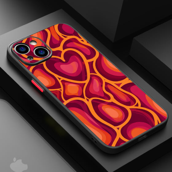 Warped Hearts - Matte Lux Cases