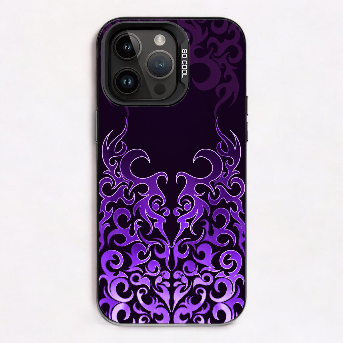 Aubergine Gothic Filigree — Lux Cool Case