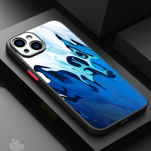 Blue Flame - Matte Lux Cases