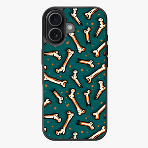 Bone Yard - Teal Fright - Lux Clarity Cases