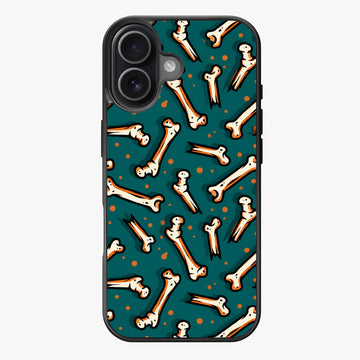 Bone Yard - Teal Fright - Lux Clarity Cases