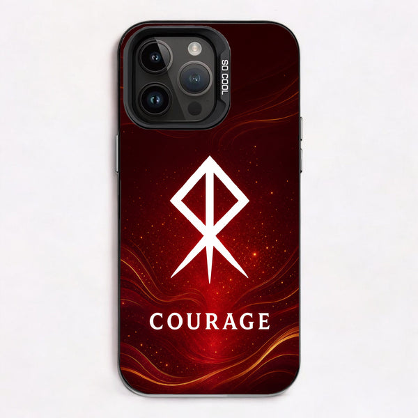 COURAGE - bravery & valor - Lux Cool Cases