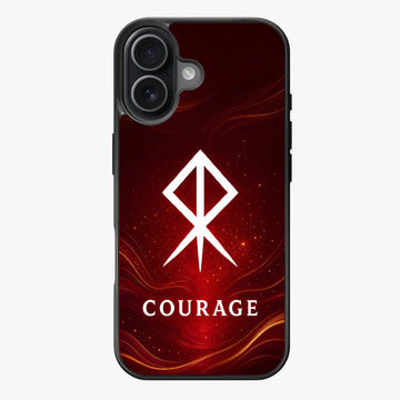 COURAGE - bravery & valor - Lux Clarity Cases