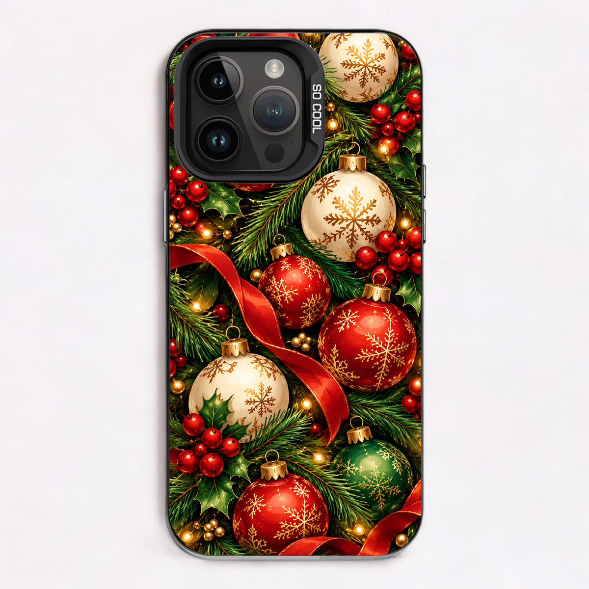 CTD - Baubles + Ribbons — Lux Cool Case