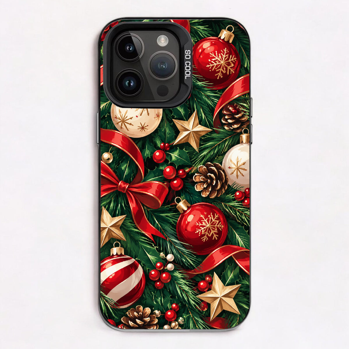 CTD - Baubles + Stars — Lux Cool Case