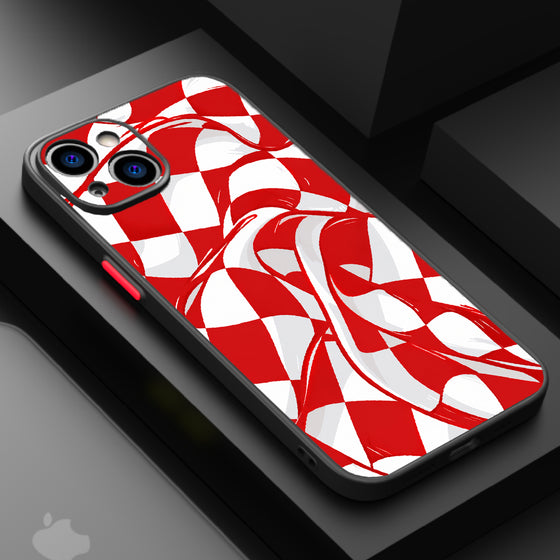 Draped Checkboard - Matte Lux Cases