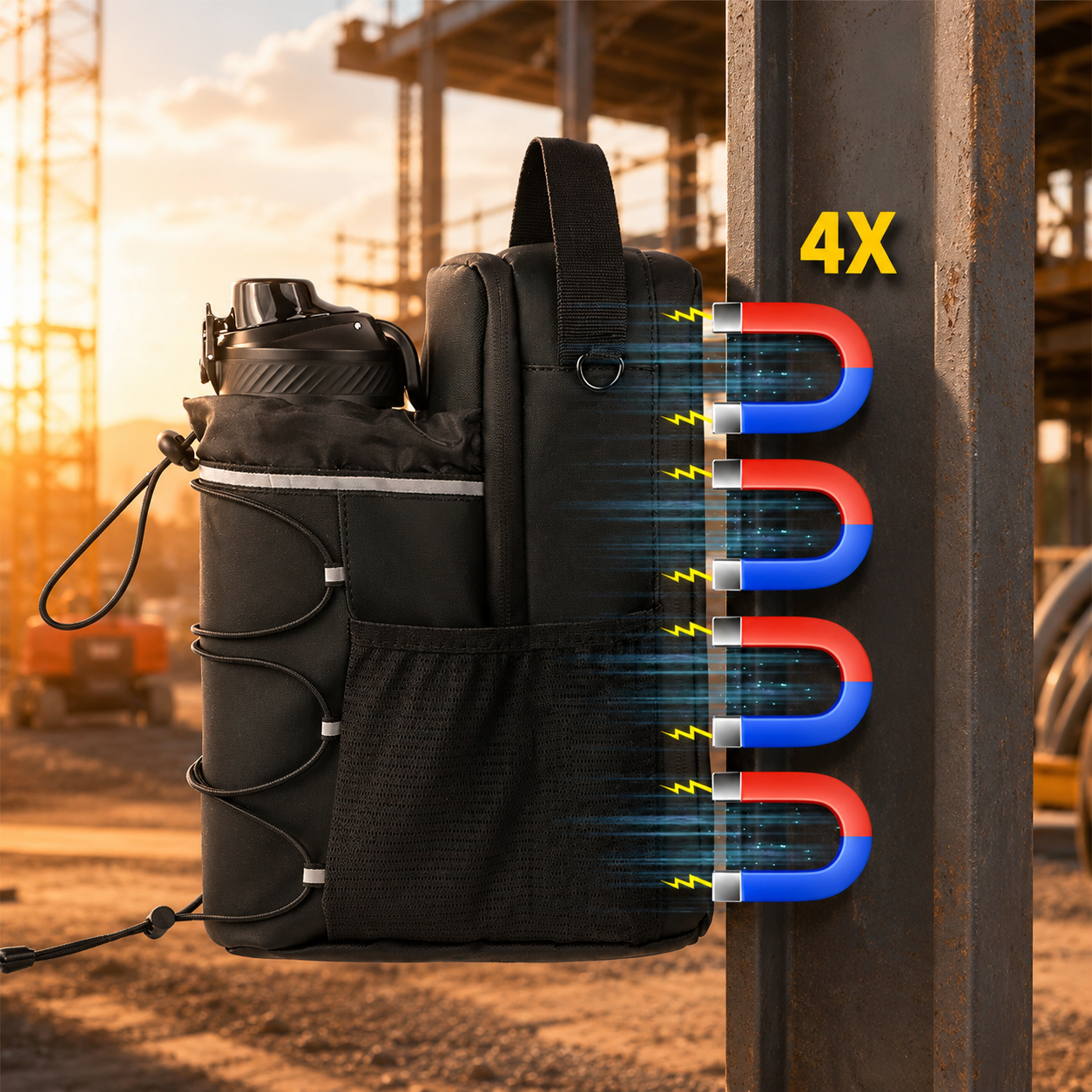 The Site Bag — Magnetic Tradie Crossbody
