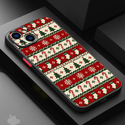 Christmas Sweater Pattern 3 — Matte Lux Case