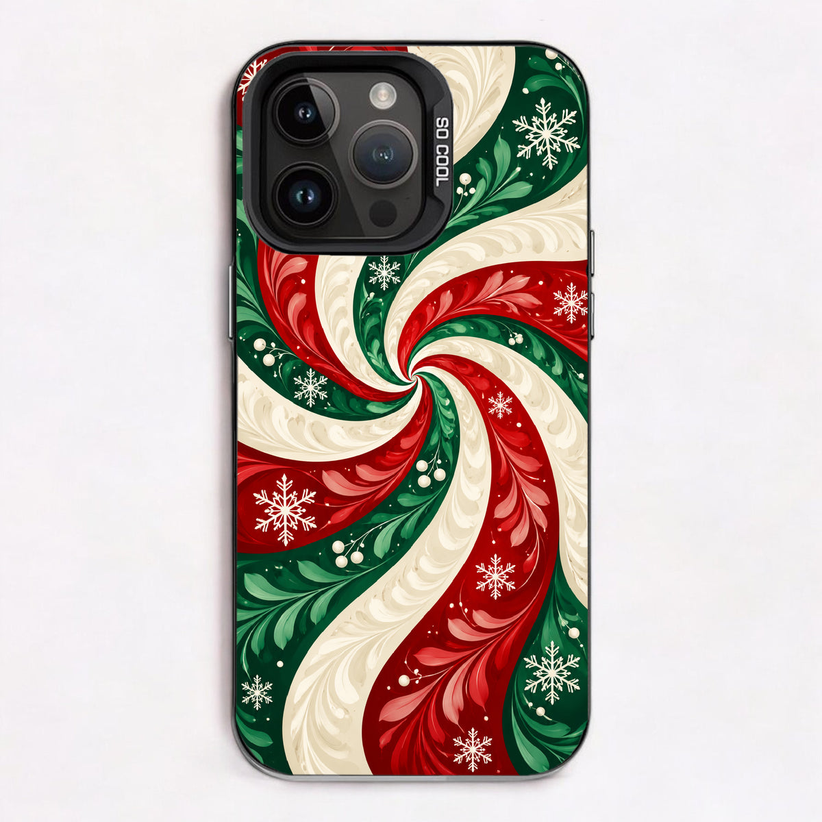 Christmas Swirls — Lux Cool Case