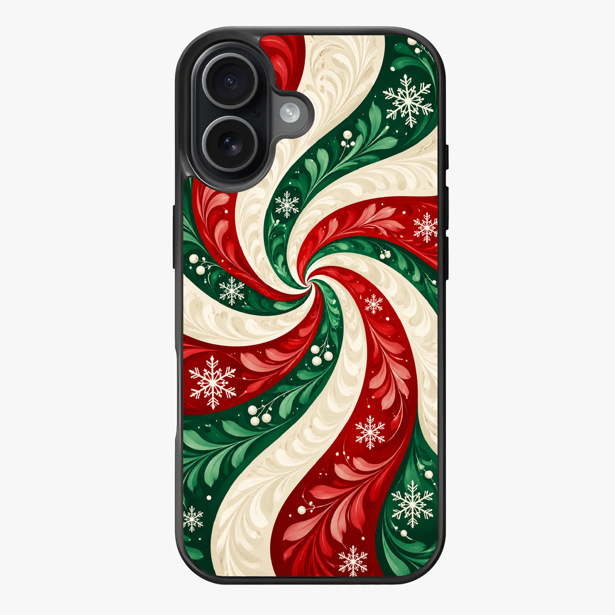 Christmas Swirls — Lux Clarity Case