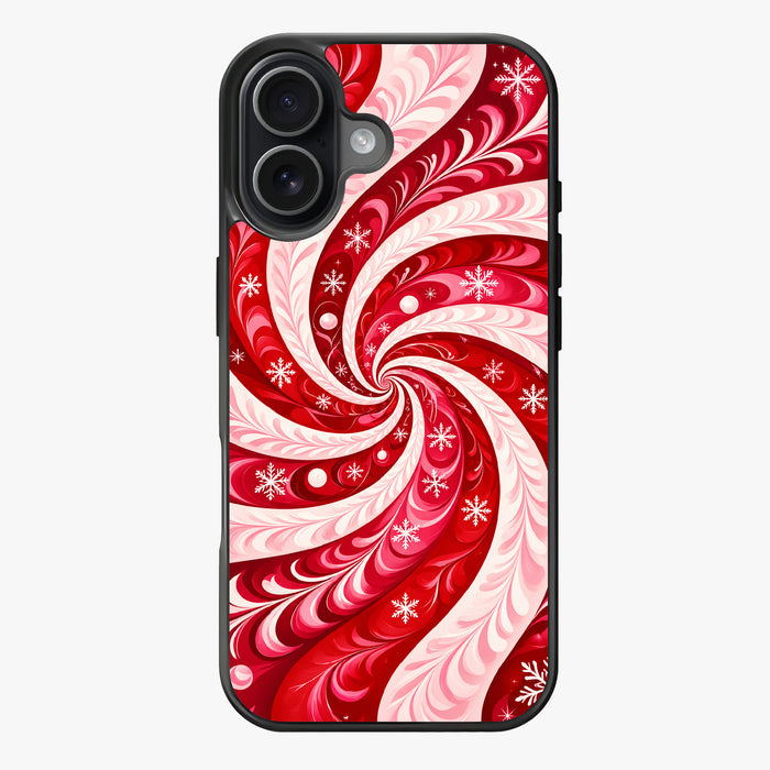Christmas Swirls - Lux Clarity Cases