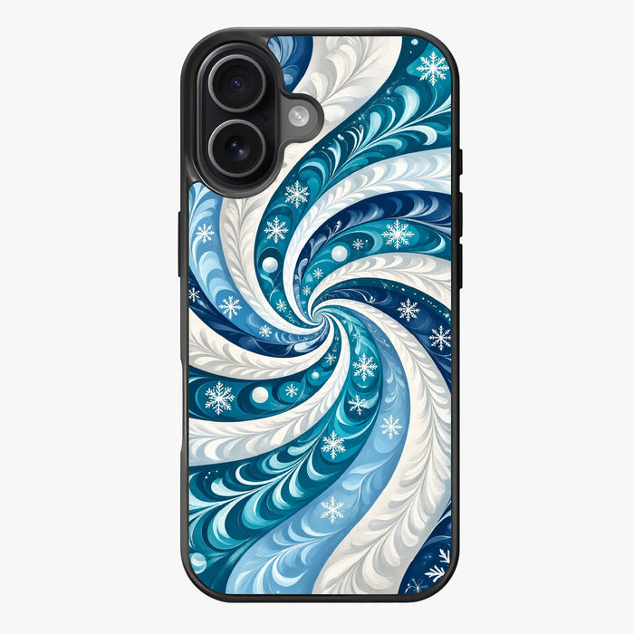 Christmas Swirls - Lux Clarity Cases