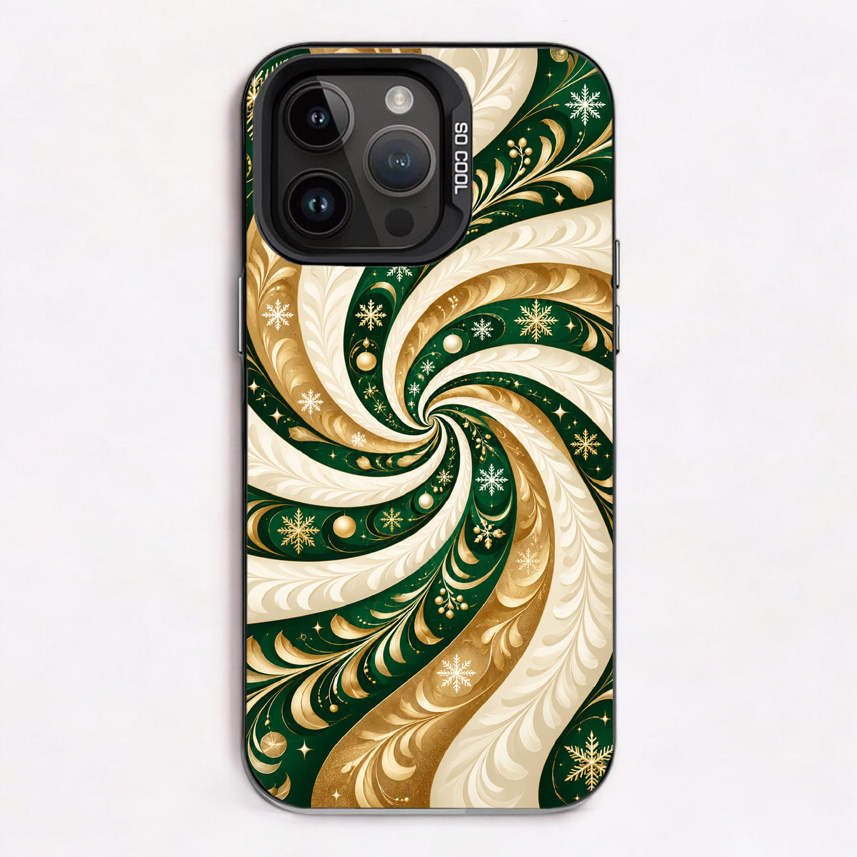 Christmas Swirls Luxury — Lux Cool Case