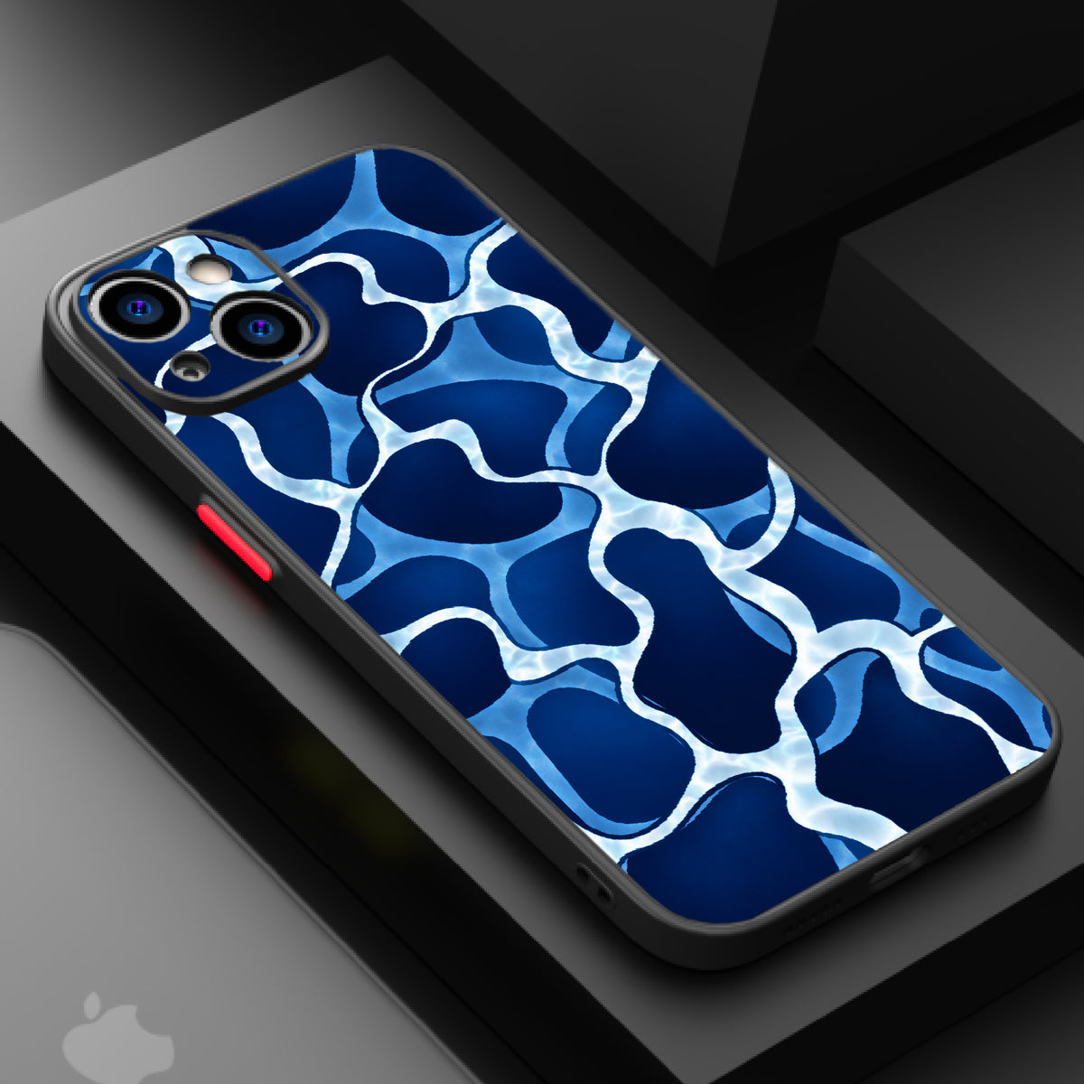 Cobalt abyss Flow — Matte Lux Case
