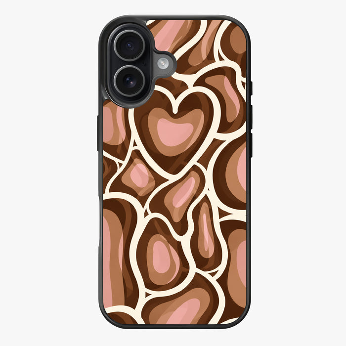 Warped Hearts - Lux Clarity Cases