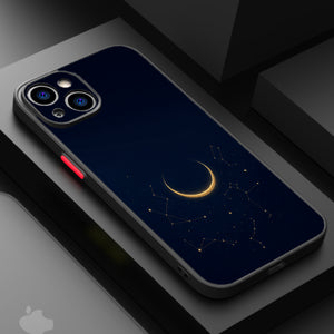 Crescent & Gold Minimalist - Matte Lux Cases