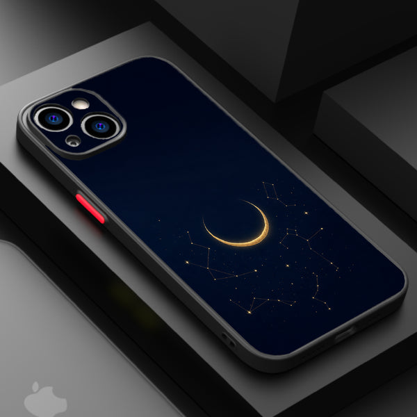 Crescent & Gold Minimalist - Matte Lux Cases