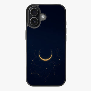 Crescent & Gold Minimalist - Lux Clarity Cases