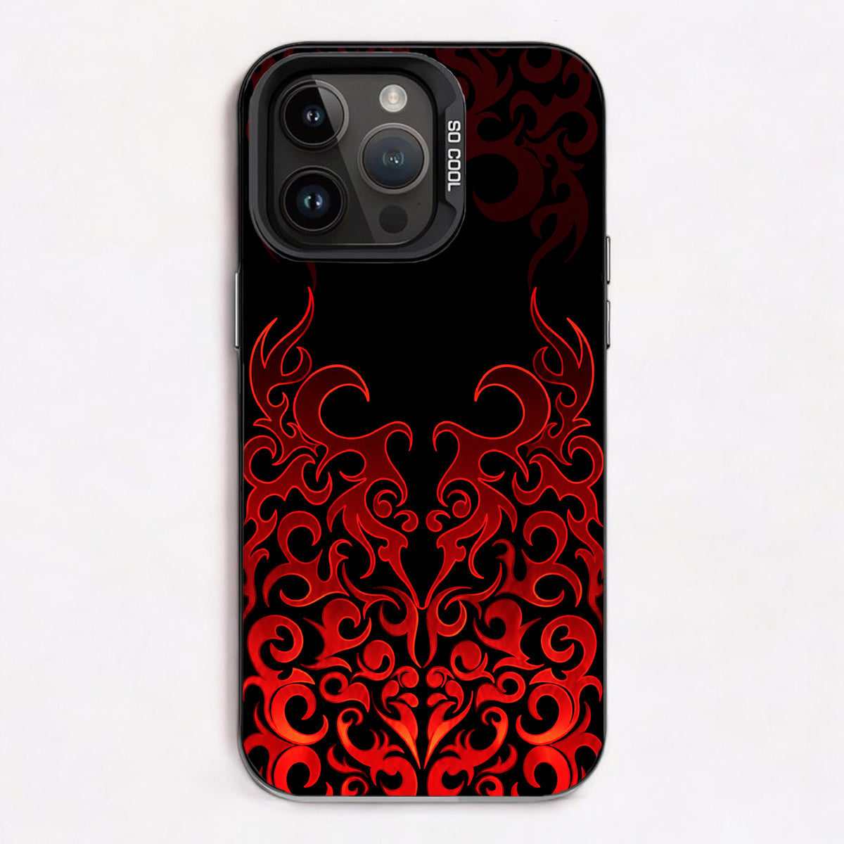 Crimson Gothic Filigree — Lux Cool Case