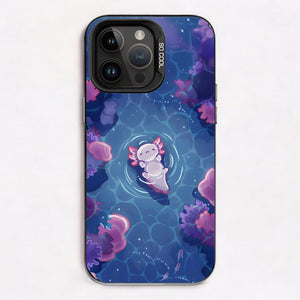 Cute Axolotl River - Lux Cool Cases