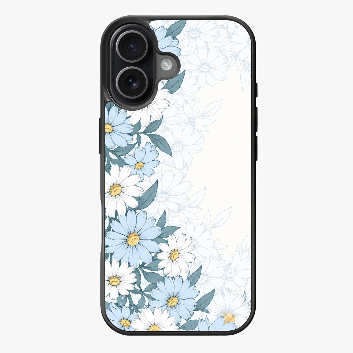 Daisy Blue — Lux Clarity Case