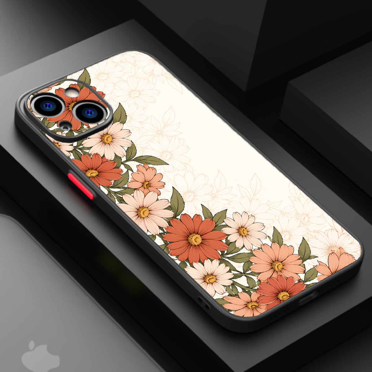 Daisy Orange — Matte Lux Case