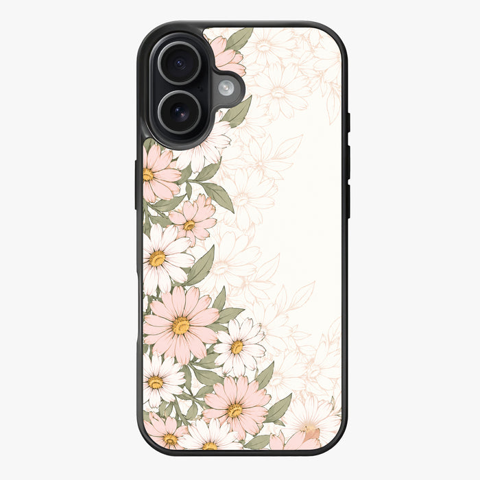 Faded Daisies - Lux Clarity Cases