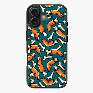 Dead Man's Hand - Teal Fright - Lux Clarity Cases