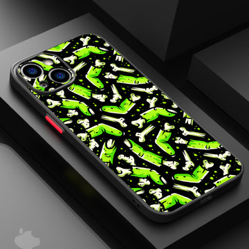 Dead Man's Hand - Toxic Glow - Matte Lux Cases