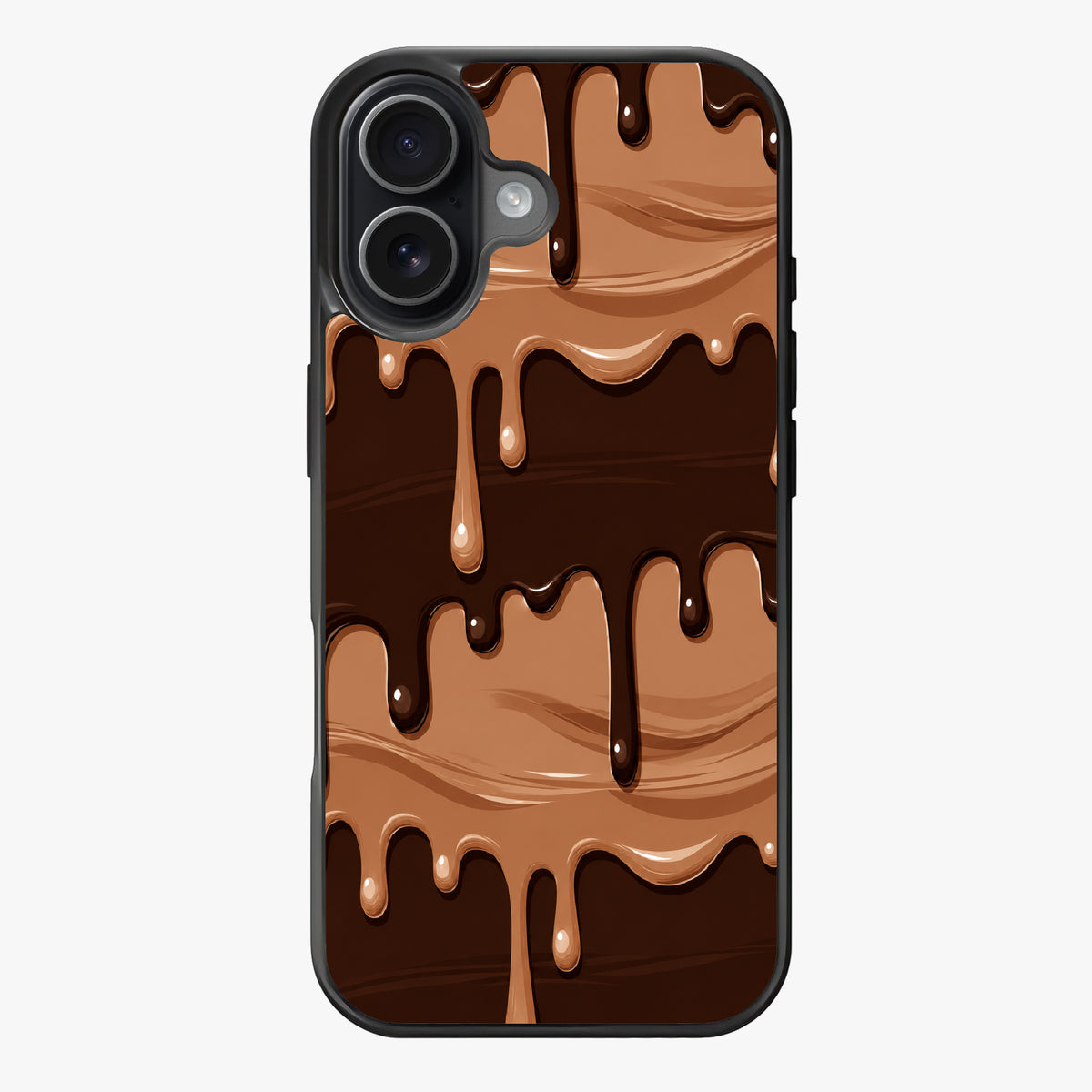 Double chocolate fudge drip Drip Cascade — Lux Clarity Case