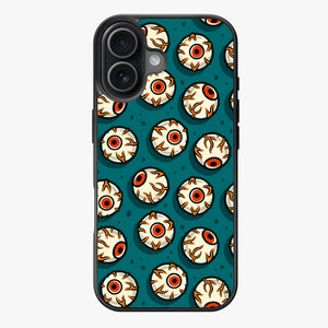 Evil Eye - Teal Fright - Lux Clarity Cases