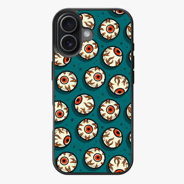 Evil Eye - Teal Fright - Lux Clarity Cases