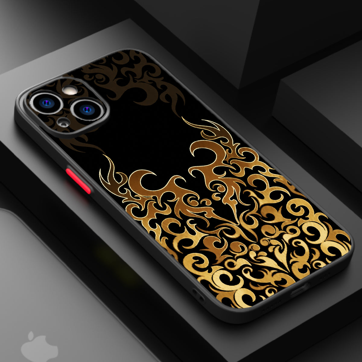 Gilded Ash Gothic Filigree — Matte Lux Case