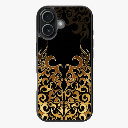Gilded Ash Gothic Filigree — Lux Clarity Case