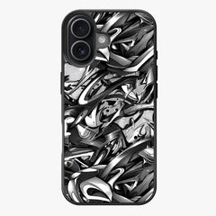 Graphite chrome Intwinded Graffiti