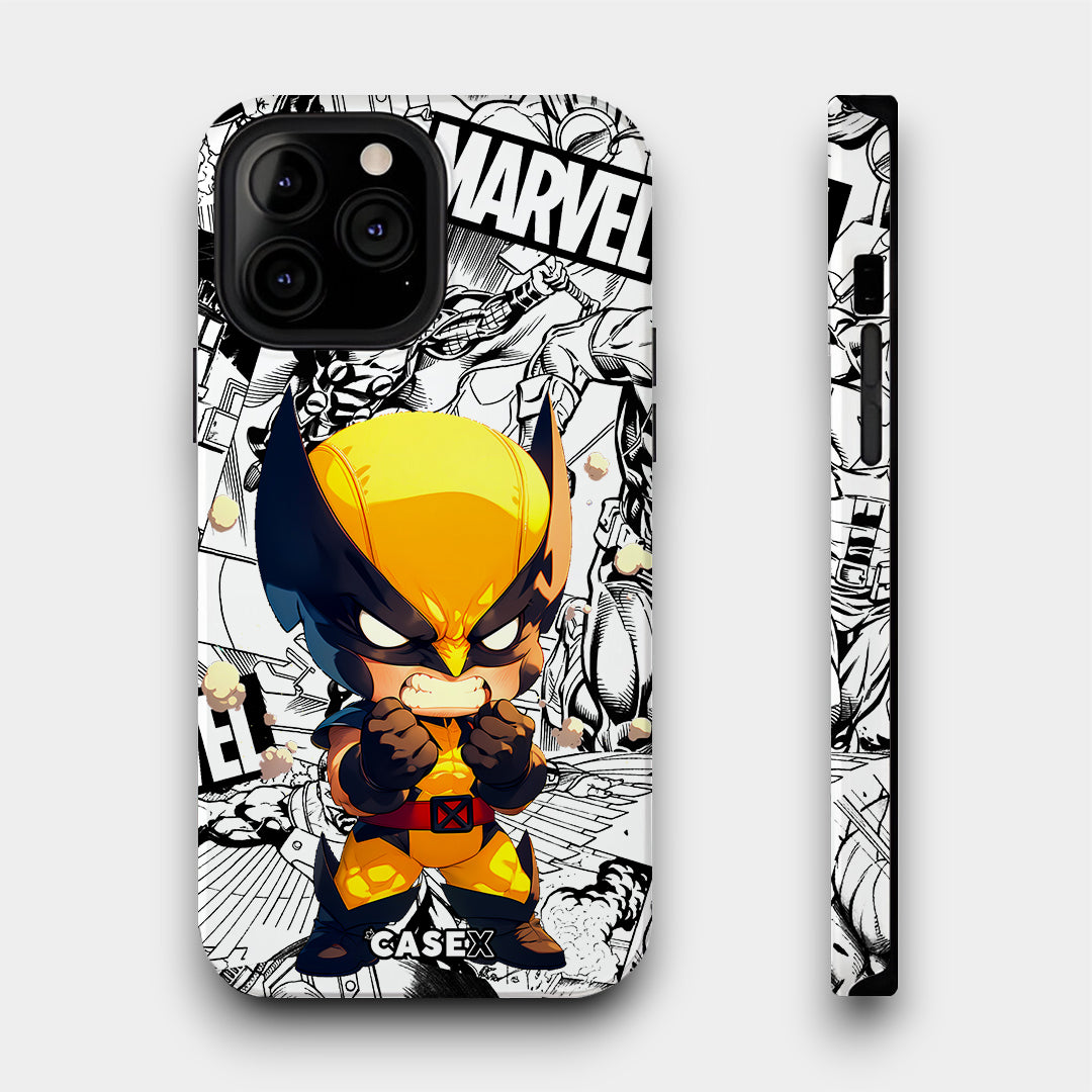 Cute Deadpool & Wolverine - Lux Impact Cases