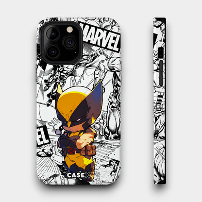 Cute Deadpool & Wolverine - Lux Impact Cases