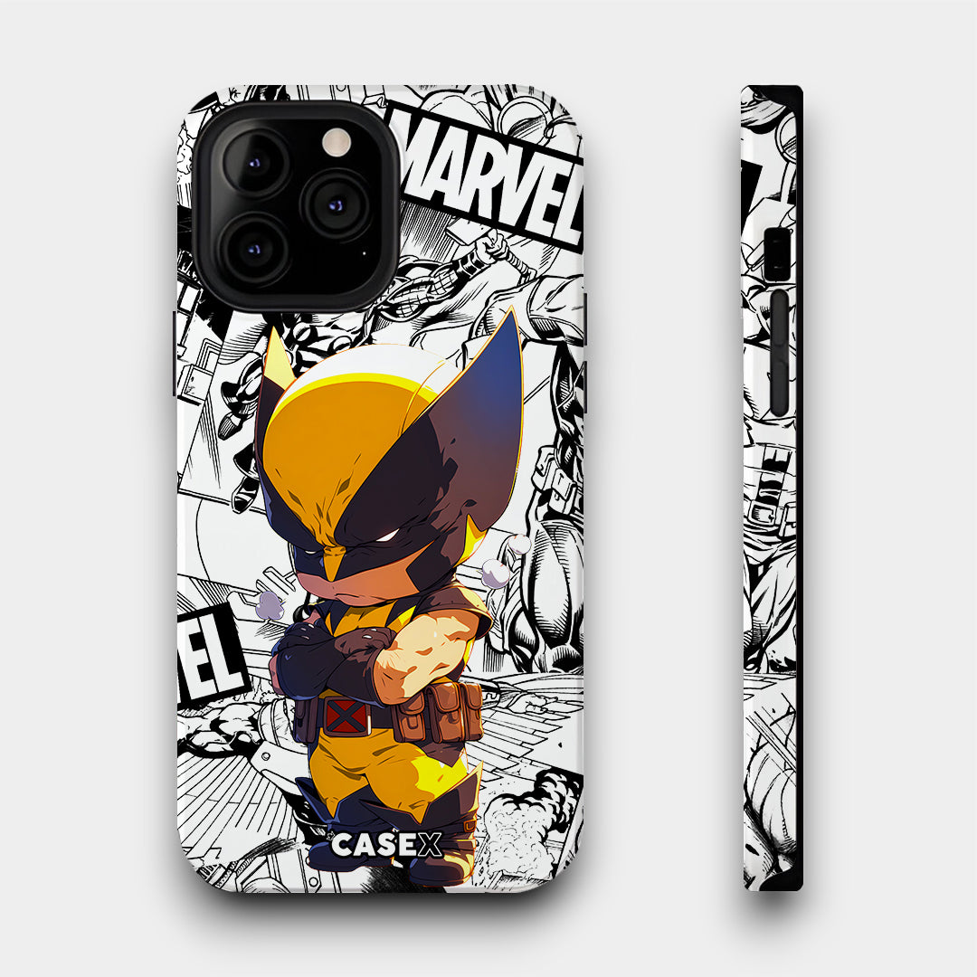 Cute Deadpool & Wolverine - Lux Impact Cases