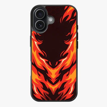 Hex Flame - Lux Clarity Cases