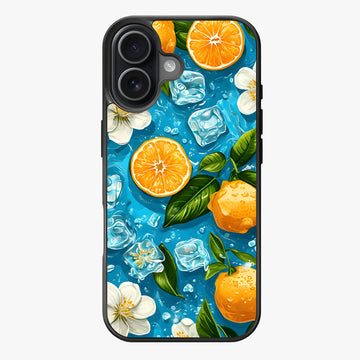 Iced Orange - Lux Clarity Cases
