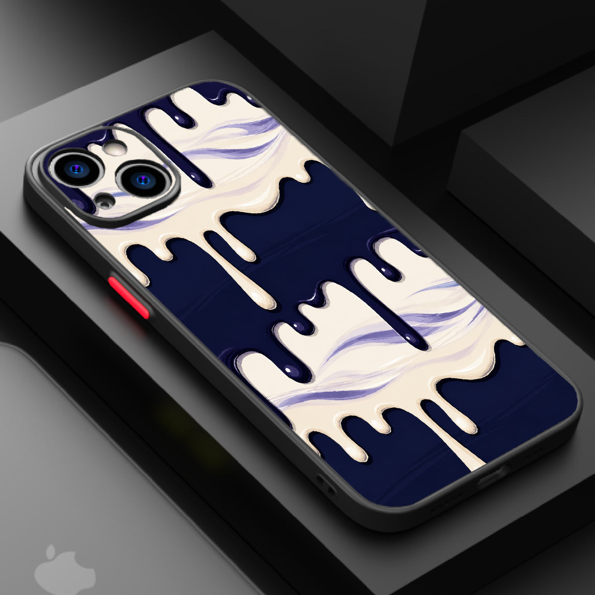 Indigo Blueberry Cheesecake Drip Cascade — Matte Lux Case