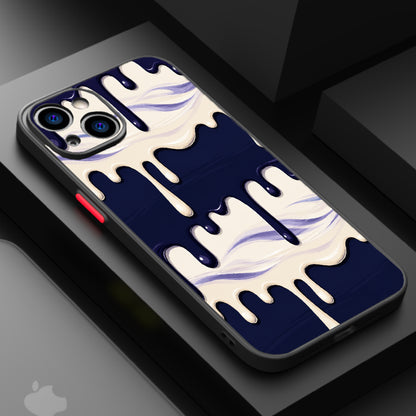 Indigo Blueberry Cheesecake Drip Cascade — Matte Lux Case